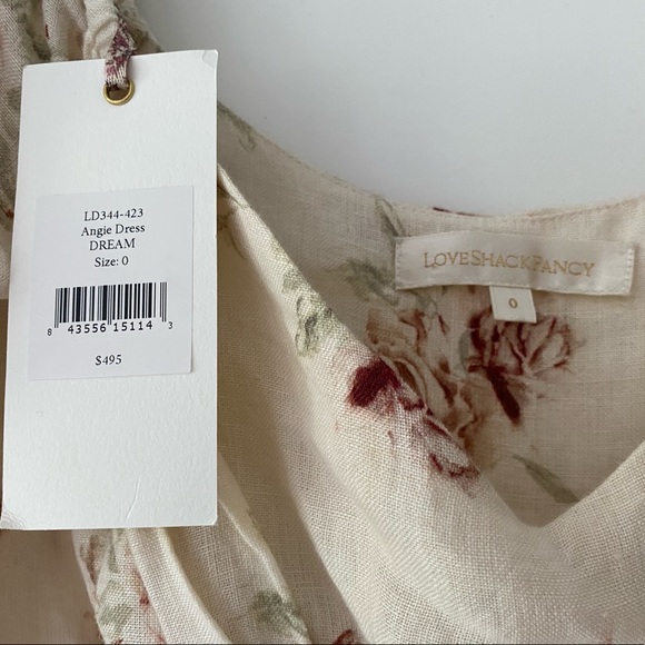 NWT LoveShackFancy Dress sz 0 - Picture 3 of 3